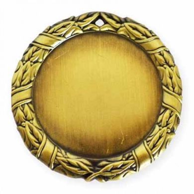 Медаль золотая с лавровым ободком