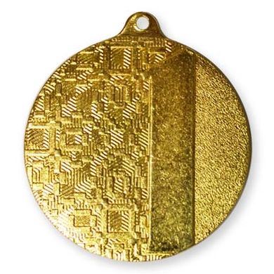 Золота медаль з цифрою