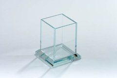 Склянка для письмових приладь з квадратною підставкою